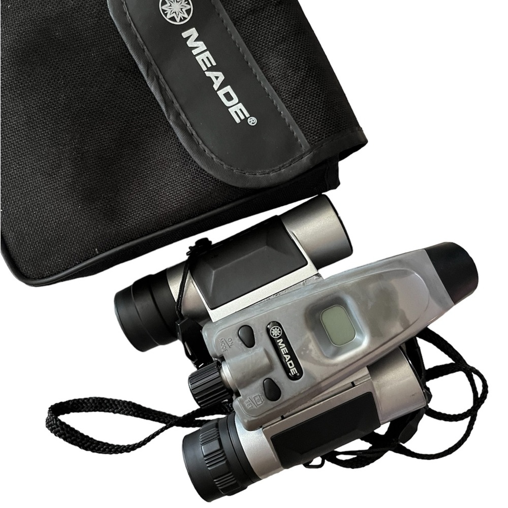 Meade Simmons compact captureview binoculars 8x22 VGA CV B 1003-2